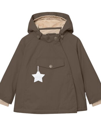 Mini   Ture Vinterjakke Matwang Fleece Tarmac Green