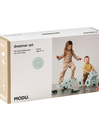 Modu Dreamer Sæt 34 Dele 70x40x20 Cm Ocean Mint Forest Gre