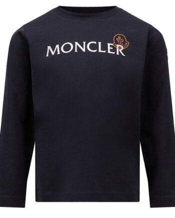 Moncler Bluse Medium Blue    Hvid