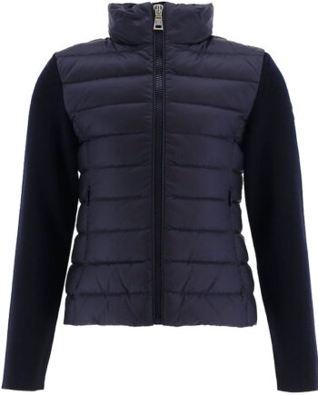 Moncler Cardigan Uld Dun Navy