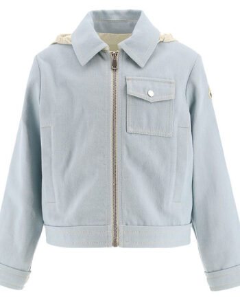 Moncler Denimjakke Med Hætte Esme Royal