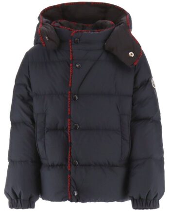 Moncler Dunjakke Batarn Navy    Rød