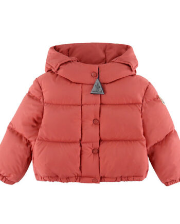 Moncler Dunjakke Laurie Mørk Rosa