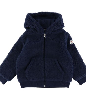 Moncler Fleecejakke Medium Blue