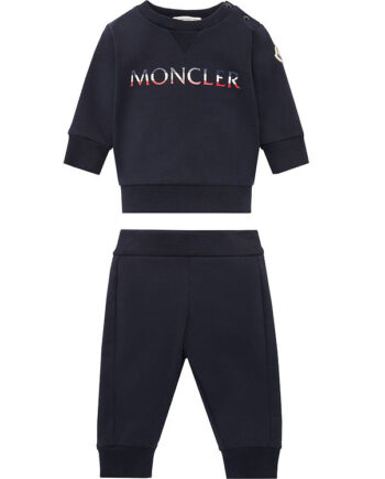 Moncler Sweatsæt Medium Blue