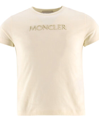 Moncler  -shirt Cream    Broderi
