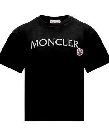 Moncler  -shirt Sort    Hvid