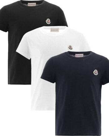 Moncler  -shirts  -pak Hvid Sort Navy