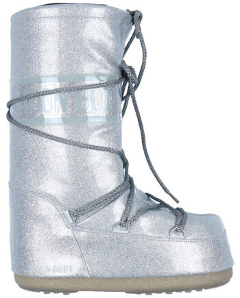 Moon Boot Vinterstøvler Icon Glitter Silver