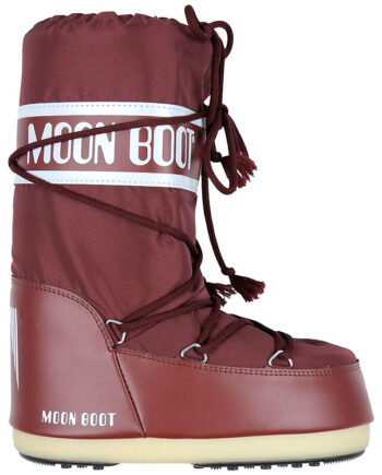 Moon Boot Vinterstøvler Icon Nylon Burgundy
