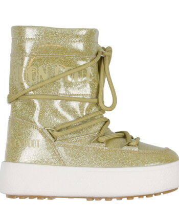 Moon Boot Vinterstøvler Jtrack Tube Glitter Guld