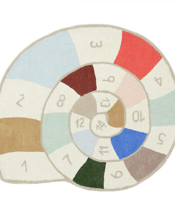 Oyoy Gulvtæppe Nautilus 112x100 Cm Multi