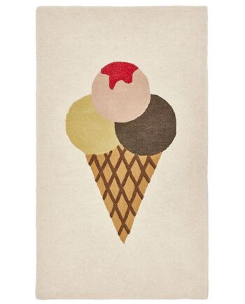 Oyoy Gulvtæppe 140x80 Cm Ice Cream