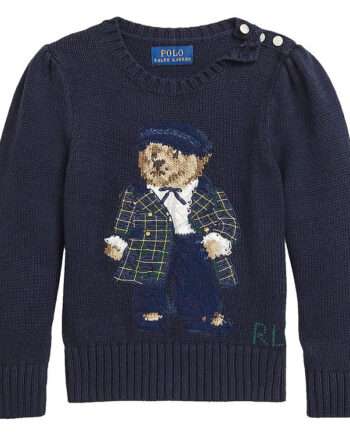 Polo Ralph Lauren Bluse Strik Navy