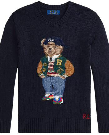 Polo Ralph Lauren Bluse Strik Navy