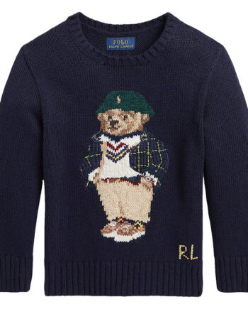 Polo Ralph Lauren Bluse Strik Navy    Bamse