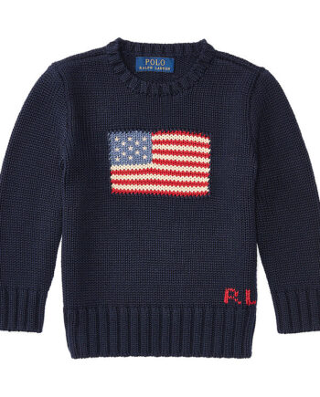 Polo Ralph Lauren Bluse Strik Navy    Flag