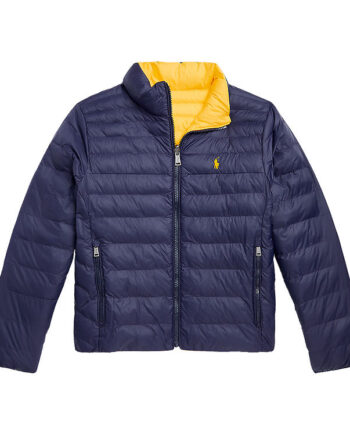 Polo Ralph Lauren Dynejakke Vendbar Classics Navy Gul