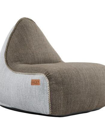 Sackit Sækkestol Cobana Lounge Chair 96x80x70 Cm Brun Hvid
