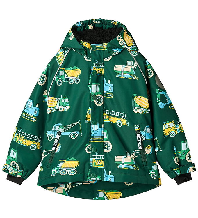 Småfolk Vinterjakke Evergreen    Køretøj