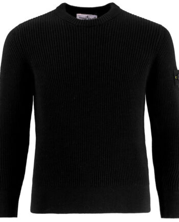 Stone Island Bluse Uld Sort