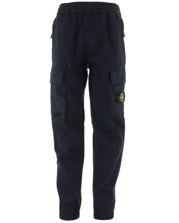 Stone Island Bukser Navy Blue    Logo