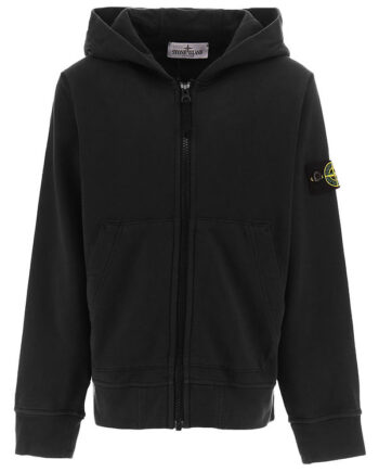 Stone Island Cardigan Sort    Logo