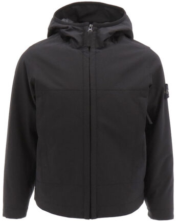 Stone Island Softshelljakke    Vattering Sort
