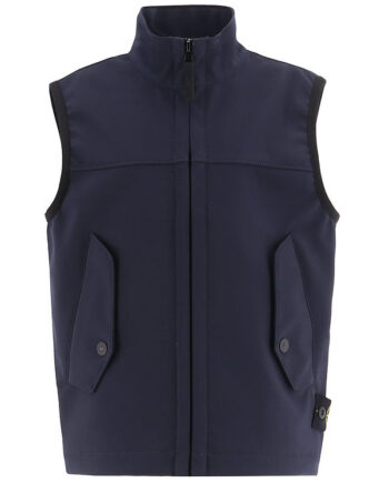 Stone Island Softshellvest Navy Blue