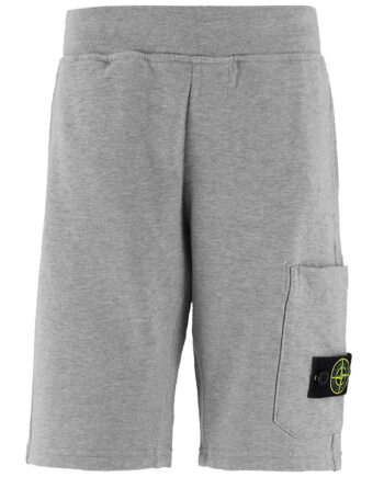 Stone Island Sweatshorts Gråmeleret