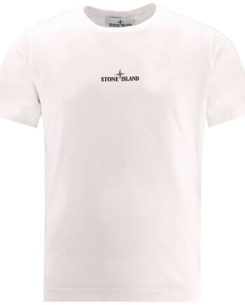 Stone Island  -shirt Natural White    Print