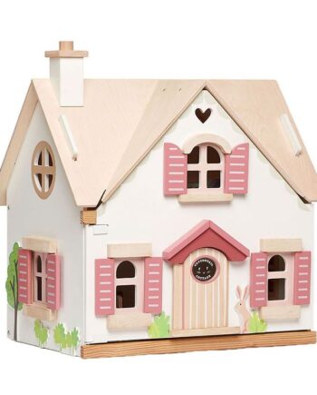 Tender Leaf Trælegetøj Dukkehus Med Møbler