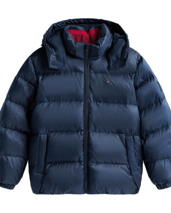 Tommy Hilfiger Dunjakke Essential Down Dark Night Navy