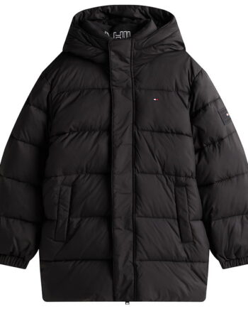 Tommy Hilfiger Dynejakke Sort