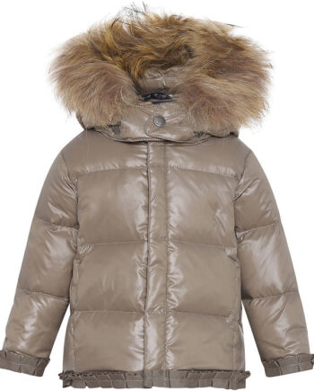 Ver De Terre Dunjakke    Pels Caramel