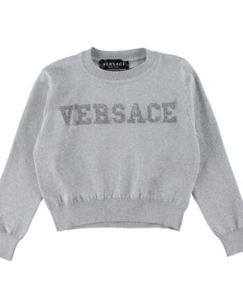 Versace Bluse Strik Sølv