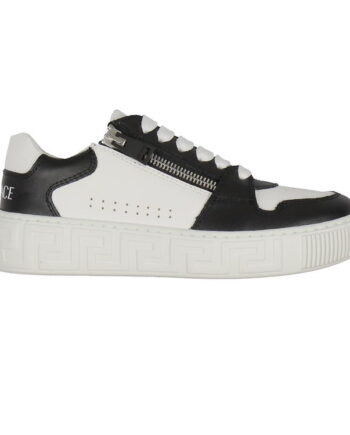 Versace Sko La Greca Hvid    Sort