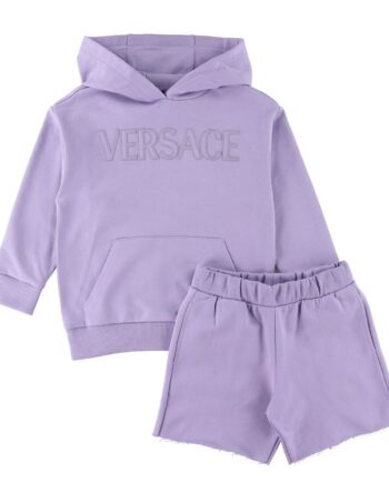 Versace Sweatsæt Orchid    Logo