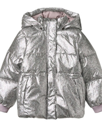 Wheat Dynejakke Eli Silver Flower Meadow