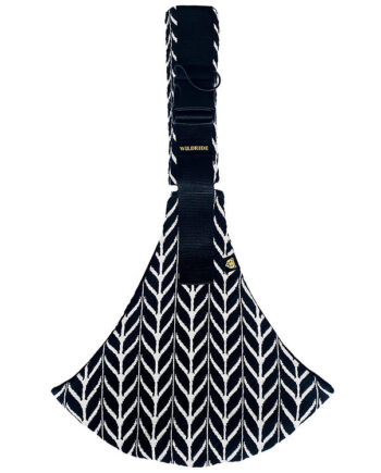 Wildride Bæresele Feathers Sort Hvid