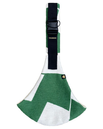 Wildride Bæresele Green Graphic Grøn Hvid