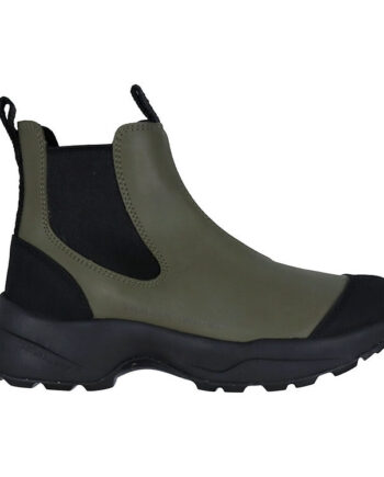 Woden Gummistøvler Kort Siri Dark Olive Black