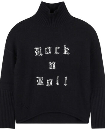 Zadig   Voltaire Bluse Uld Polyamid Sort    Hvid