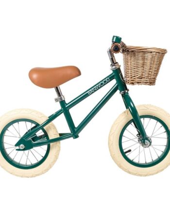 Banwood Løbecykel First Go  Mørkegrøn