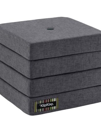 By Klipklap Foldemadras   Fold 100x100 Cm Blue Grey Grey