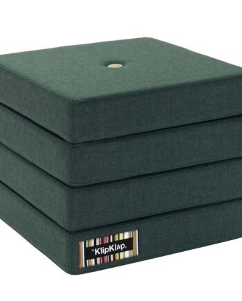 By Klipklap Foldemadras   Fold 100x100 Cm Deep Green Light