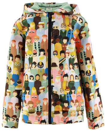 Fendi Jakke Neopren Fendi Family