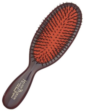 Mason Pearson Hårbørste Pocket Mørk Rubin