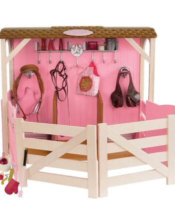 Our Generation Hestestald 64x53 Cm Lyserød