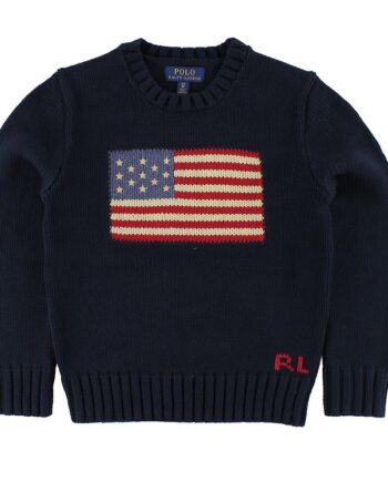 Polo Ralph Lauren Bluse Strik Navy    Flag